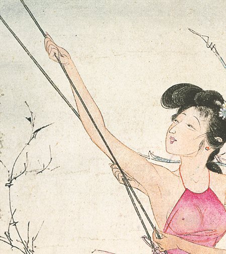 宜川县-胡也佛的仕女画和最知名的金瓶梅秘戏图