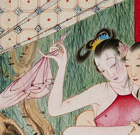 宜川县-迫于无奈胡也佛画出《金瓶梅秘戏图》，却因此成名，其绘画价值不可估量
